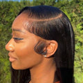 Straight Lace Front Wigs Human Hair