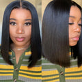 UNice Straight Human Hair Wig