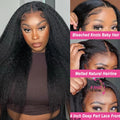Kinky Straight Human Hair Wig