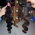 Chestnut Brown Ombre Body Wave Bundles