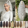 Synthetic Long Wavy Ponytail Hair Extensions
