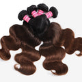 Chestnut Brown Ombre Body Wave Bundles