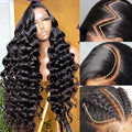 Loose Curly Deep Wave Lace Frontal Wig