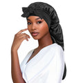 Women Satin Long Tail Hair Bonnets