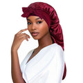 Women Satin Long Tail Hair Bonnets