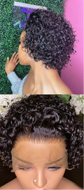 Pixie Cut Wig Short Curly Wig