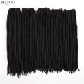 18"Synthetic Faux Locs Crochet Braids Hair Extensions
