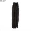 18"Synthetic Faux Locs Crochet Braids Hair Extensions