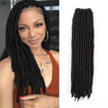 18"Synthetic Faux Locs Crochet Braids Hair Extensions