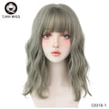 Deep Wave Wig With Bangs