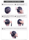 Kanekalon Crochet Twist Synthetic Hair Braid Extension