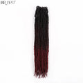 18"Synthetic Faux Locs Crochet Braids Hair Extensions