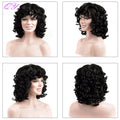 Short African Curly Synthetic Wig