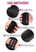 Ombre Pre Stretched Braiding Hair Bundles
