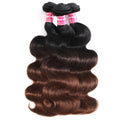 Chestnut Brown Ombre Body Wave Bundles