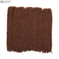 18"Synthetic Faux Locs Crochet Braids Hair Extensions