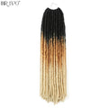18"Synthetic Faux Locs Crochet Braids Hair Extensions
