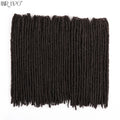 18"Synthetic Faux Locs Crochet Braids Hair Extensions