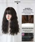Deep Wave Wig With Bangs