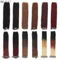 18"Synthetic Faux Locs Crochet Braids Hair Extensions