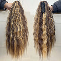 Synthetic Long Wavy Ponytail Hair Extensions