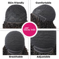 Ishow Highlight Wig With Bangs