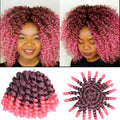 Curly Jumpy Wand Curl Jamaican Bounce Synthetic Braiding Hair Extensions