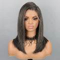 Salt and Pepper Human Hair Wig