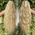 Synthetic Long Wavy Ponytail Hair Extensions