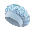 Wide-brimmed Satin Hair Bonnet for Sleeping