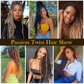 Synthetic Braiding Passion Twist Crochet Hair