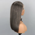 Salt and Pepper Human Hair Wig