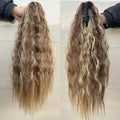 Synthetic Long Wavy Ponytail Hair Extensions