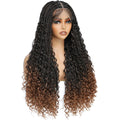 Box Braid Wig with Baby Hair Lace