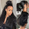 Deep Water Wave Human Hair Wig With Invisible Strap