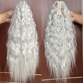 Synthetic Long Wavy Ponytail Hair Extensions