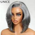 UNICE Layered Blowout Salt & Pepper Wig