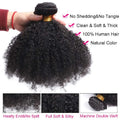 Mongolian Afro Kinky Curly Bundles Human Hair