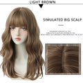 Deep Wave Wig With Bangs