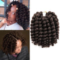 Curly Jumpy Wand Curl Jamaican Bounce Synthetic Braiding Hair Extensions