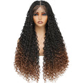 Box Braid Wig with Baby Hair Lace