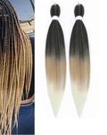 Ombre Pre Stretched Braiding Hair Bundles