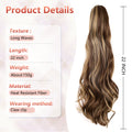 Synthetic Claw Ponytail Extensions
