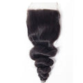 Loose Wave Lace Frontal Closure Brazilian Remy Human Hair