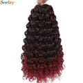 1-6 Packs GoGo Curl Crochet Hair