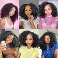 Mongolian Afro Kinky Curly Bundles Human Hair