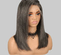Salt and Pepper Human Hair Wig