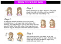 V Part Human Hair Body Wave Wig