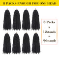 Synthetic Braiding Passion Twist Crochet Hair