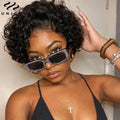 Pixie Cut Wig Short Curly Wig